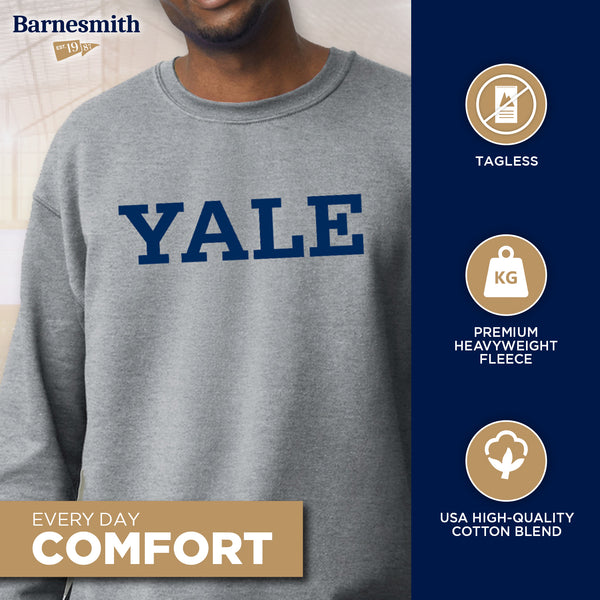 Yale Essential Sweatshirt (Heather Grey) – Ivysport