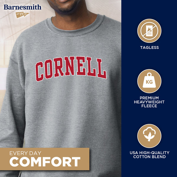 Cornell University Essential Sweatshirt (Heather Grey) – Ivysport