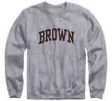 Brown Essential Sweatshirt (Heather Grey)