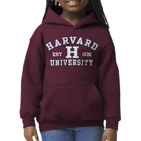 Harvard University Youth Hooded Sweatshirt (Maroon) – Ivysport