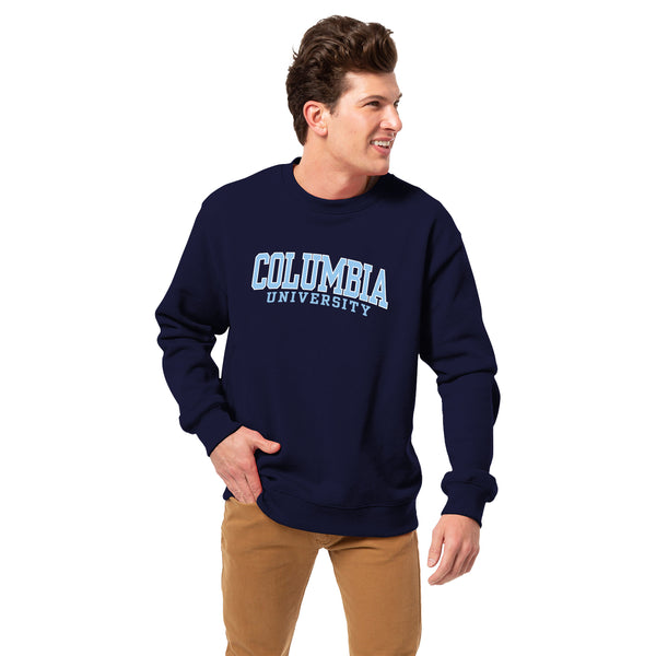 Columbia University Crew Neck Sweatshirt Columbia University Lions