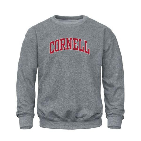 Cornell University Classic Crew Sweatshirt (Grey)