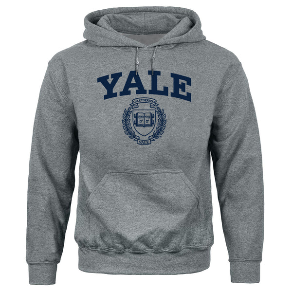Yale Heritage Hooded Sweatshirt (Charcoal Grey) – Ivysport