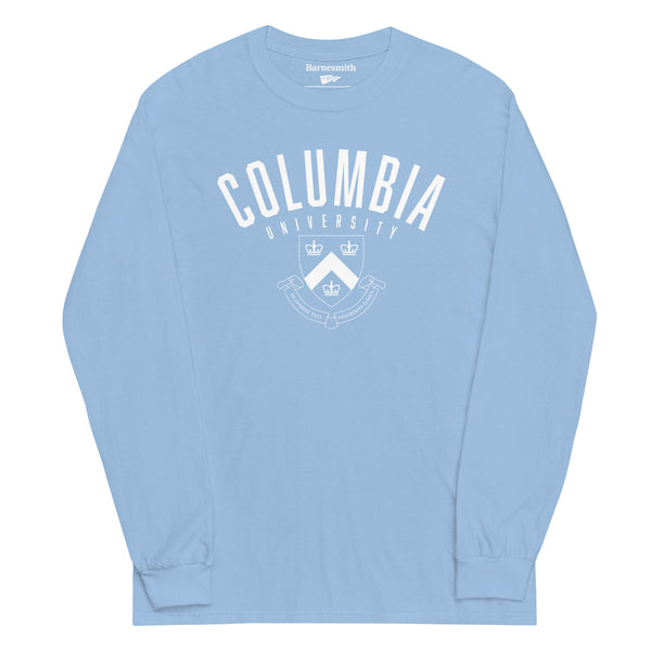 Columbia University Heritage Long Sleeve T-Shirt (Light Blue