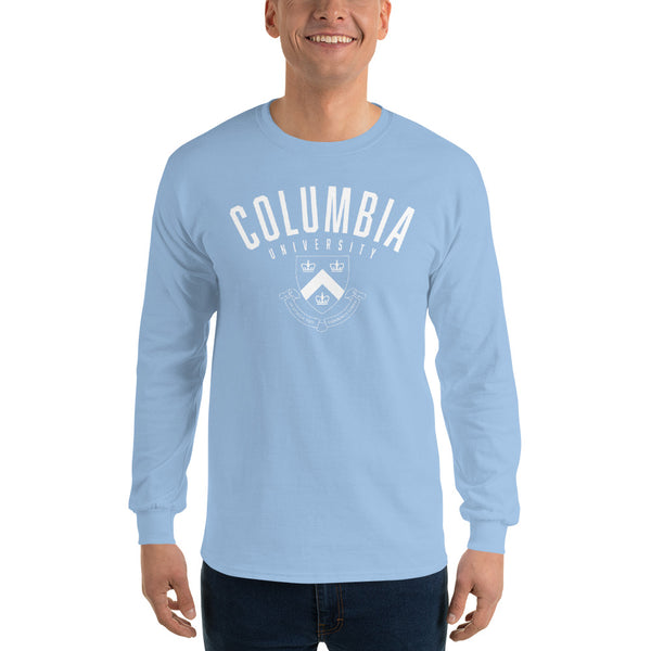 Columbia University Heritage Long Sleeve T-Shirt (Light Blue
