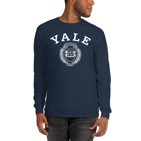 Yale Heritage Long Sleeve T-Shirt 2 (Navy) – Ivysport