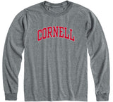 Cornell Classic Long Sleeve T-Shirt (Charcoal Grey)