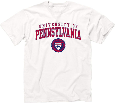 University of Pennsylvania Quakers Penn Crest T-Shirt (White)