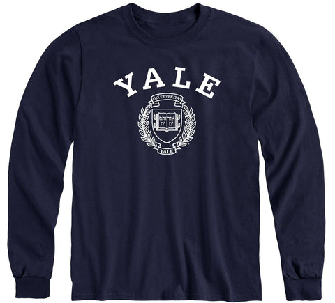 Yale Heritage Long Sleeve T-Shirt 2 (Navy)