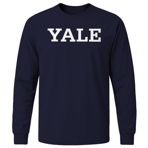 Yale Classic L/S T-Shirt (Navy)