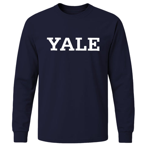Yale Classic L/S T-Shirt (Navy)