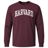 Harvard L/S T-Shirt Classic (Maroon)
