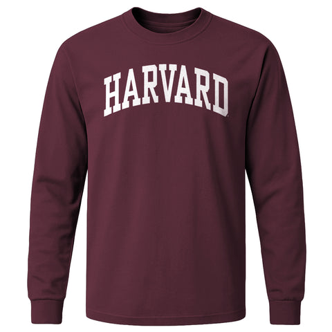 Harvard L/S T-Shirt Classic (Maroon)