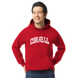 Cornell Essential Hooded Sweatshirt (Red)