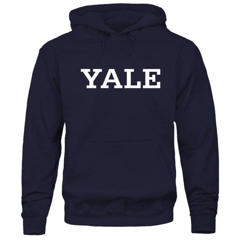 Yale University Classic Hood Sweatshirt (Navy)