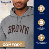 Brown University Essential Hooded Sweatshirt (Heather Grey)