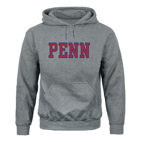 Penn Essential Hooded Sweatshirt (Heather Grey)