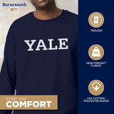 Yale University Classic Crew Sweatshirt (Navy)