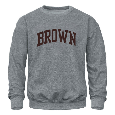 Brown Essential Sweatshirt (Heather Grey)
