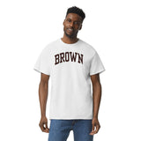 Brown Classic T-Shirt (White)