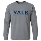 Yale Classic Long Sleeve T-Shirt (Charcoal Grey)