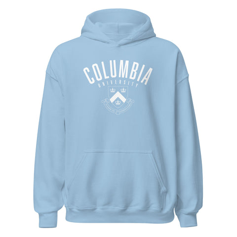 Columbia University Heritage Hooded Sweatshirt (Light Blue)