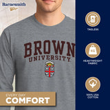 Brown Heritage Long Sleeve T-Shirt (Charcoal Grey)