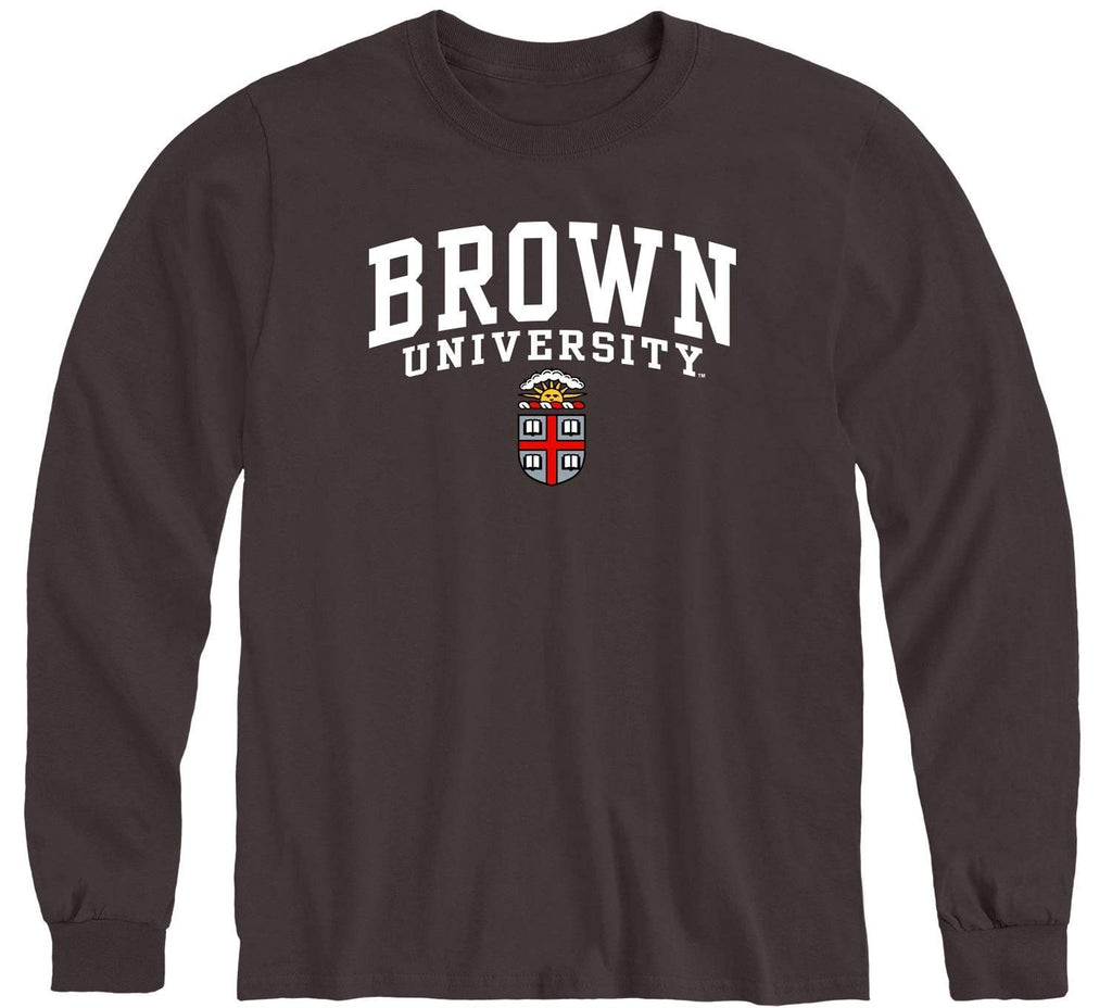 Brown Heritage Long Sleeve T-Shirt (Brown)