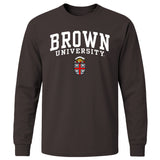 Brown Heritage Long Sleeve T-Shirt (Brown)