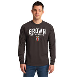 Brown Heritage Long Sleeve T-Shirt (Brown)