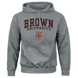 Brown Heritage Hooded Sweatshirt (Grey)
