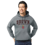 Brown Heritage Hooded Sweatshirt (Grey)