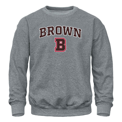 Brown University Spirit Sweatshirt (Charcoal Grey)