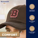 Brown University Sideline Trucker Hat One-Size (Cigar/White)