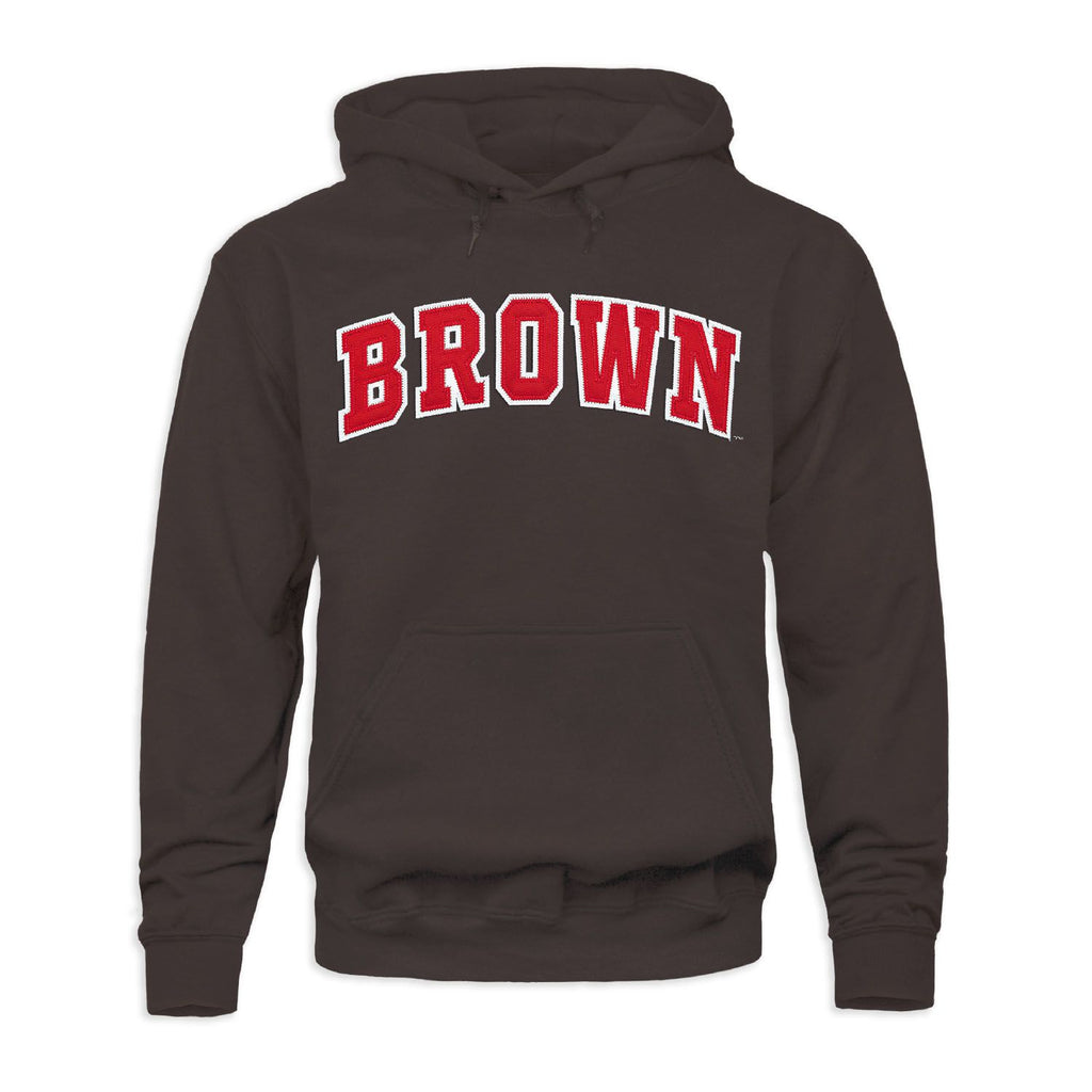Brown University Veritas Hooded Sweatshirt (Brown)