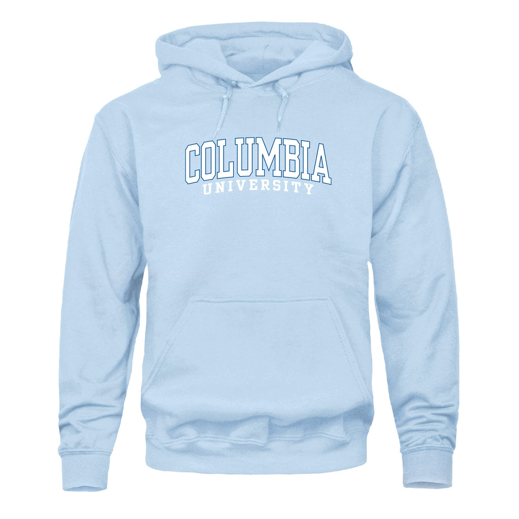 Columbia University Classic Hood Sweatshirt (Light Blue)