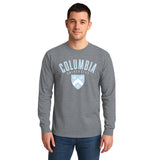 Columbia University Heritage Long Sleeve T-Shirt II (Charcoal Grey)