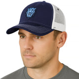 Columbia University Sideline Trucker Hat One-Size (Navy/White)