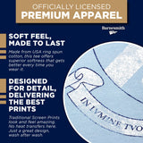 Columbia University Short-Sleeve Laude T-Shirt (Light Blue)