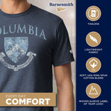 Columbia University Short-Sleeve Laude T-Shirt (Navy)