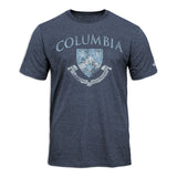 Columbia University Short-Sleeve Laude T-Shirt (Navy)