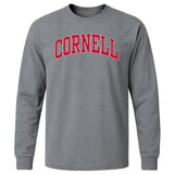 Cornell Classic Long Sleeve T-Shirt (Charcoal Grey)