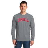 Cornell Classic Long Sleeve T-Shirt (Charcoal Grey)