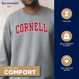 Cornell University Classic Crew Sweatshirt (Charcoal)
