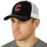 Cornell University Sideline Trucker Hat One-Size (Black/White)