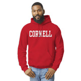 Cornell University Veritas Hooded Sweatshirt (Red)