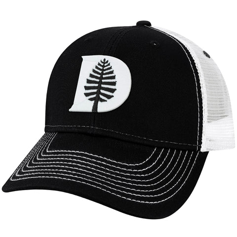 Dartmouth College Sideline Trucker Hat One-Size (Black/White)