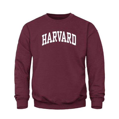 Harvard University Classic Crew Sweatshirt (Crimson)