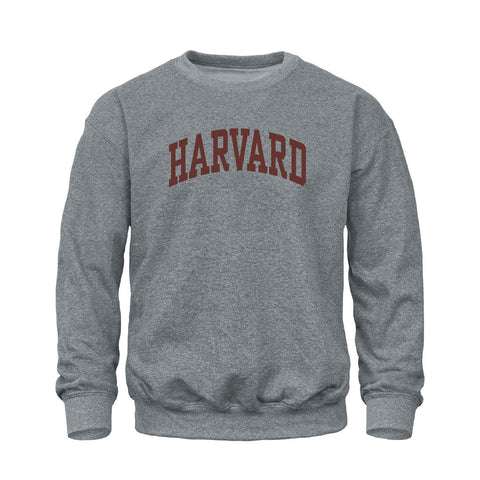 Harvard University Classic Crew Sweatshirt (Grey)