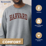 Harvard University Classic Crew Sweatshirt (Charcoal)